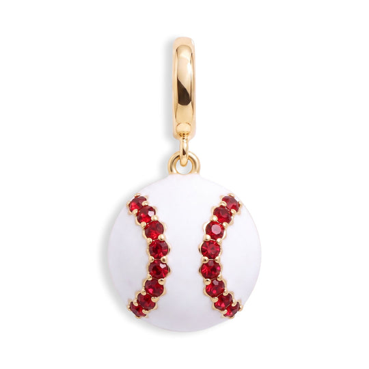 Enamel Baseball Charm