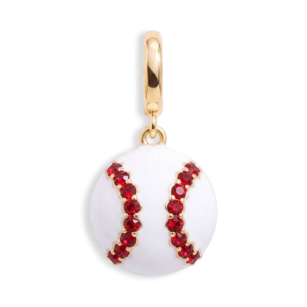 Enamel Baseball Charm — image 1 of 5