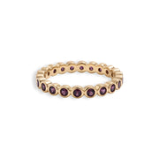 Eternity Birthstone Bezel Ring — thumbnail 1 of 16