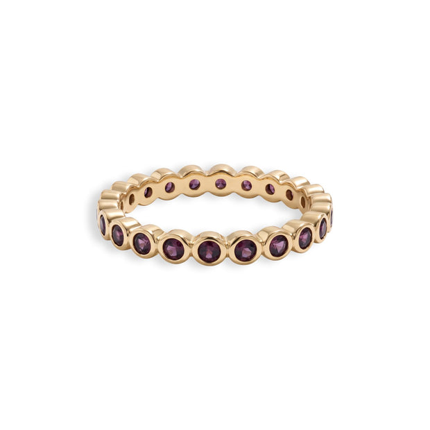 Eternity Birthstone Bezel Ring — image 1 of 16
