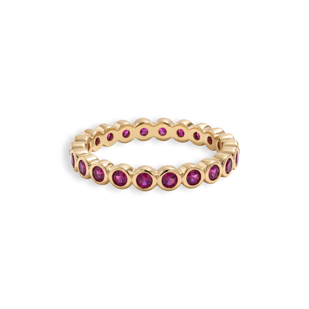 Eternity Birthstone Bezel Ring — image 7 of 16
