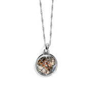 Personalized Filagree Photo Necklace