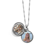 Personalized Filagree Photo Necklace