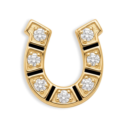 Floating Horseshoe Charm