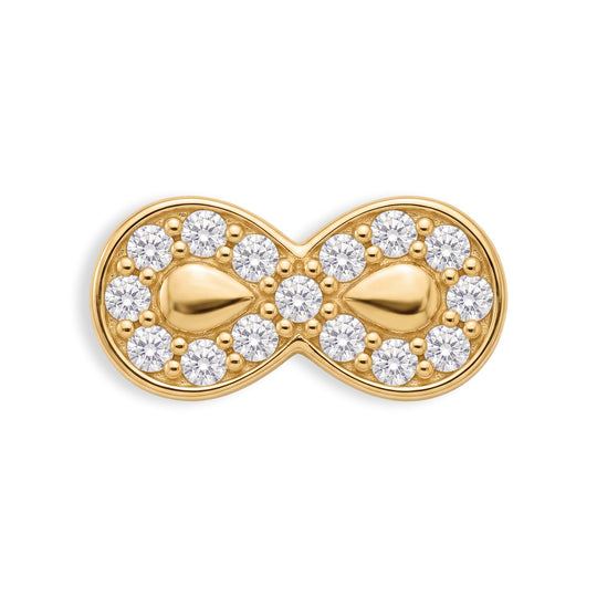 Floating Infinity Charm