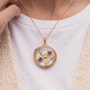Floating Paw Charm, worn