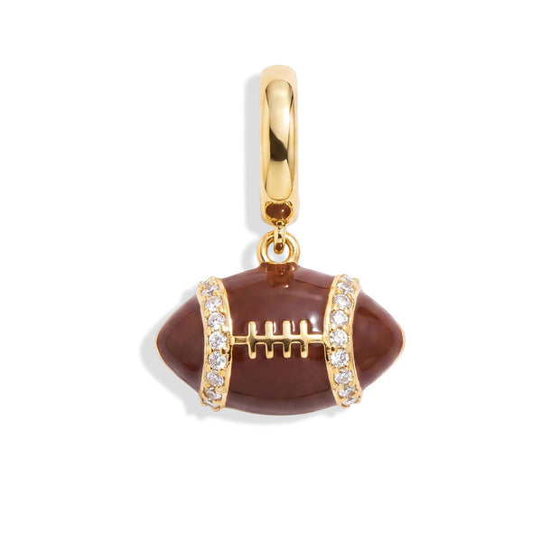 Enamel Football Charm — image 1 of 2