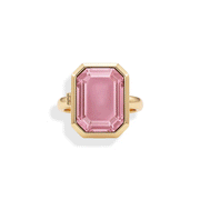 Personalized Cocktail Locket Ring