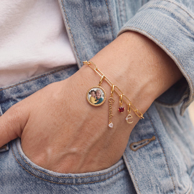 Grandma Charm, worn