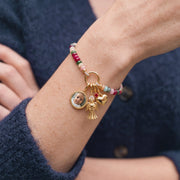 Guardian Angel Charm, worn