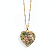 Personalized Angel Wing Photo Necklace