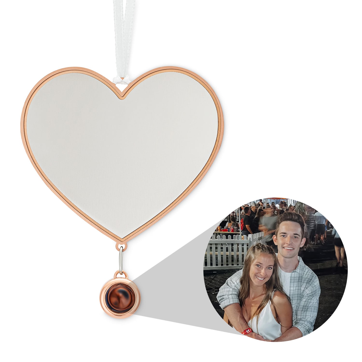 Personalized Heart Locket Necklace With Photo Personalized 