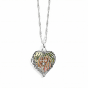 Personalized Angel Wing Photo Necklace