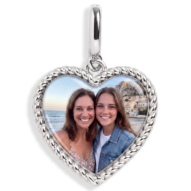 Personalized Roped-Edge Photo Charm — image 2 of 2