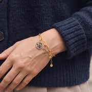 Jetsetter Charm, worn