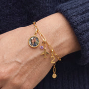 Jetsetter Charm, worn