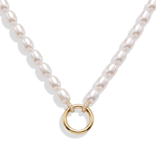 Pearl Charm Starter Necklace