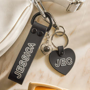 Custom Name Strap Keychain