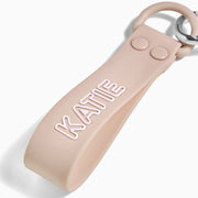 Custom Name Strap Keychain