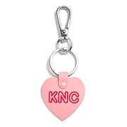 Custom Monogram Heart Keychain