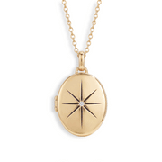 Personalized Longline Locket — thumbnail 1 of 5