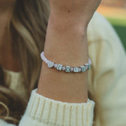 LOVED Rose Quartz Stretch Bracelet