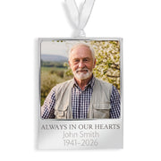 Personalized Memorial Photo Ornament — thumbnail 1 of 2