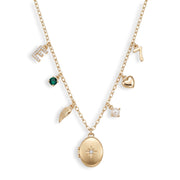 Mini Custom Charm Necklace — thumbnail 1 of 4