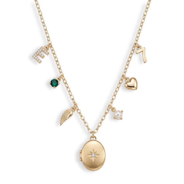 Mini Custom Charm Necklace — image 1 of 4
