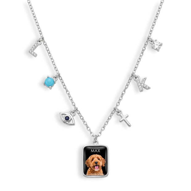 Mini Custom Charm Necklace — image 2 of 4