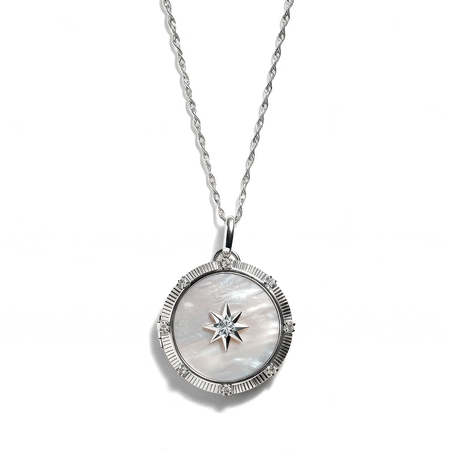 Personalized Guiding Light Locket Necklace