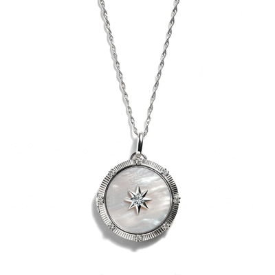 Personalized Guiding Light Locket Necklace