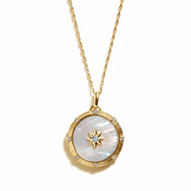 Personalized Guiding Light Locket Necklace