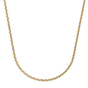 Cable Chain Charm Starter Necklace