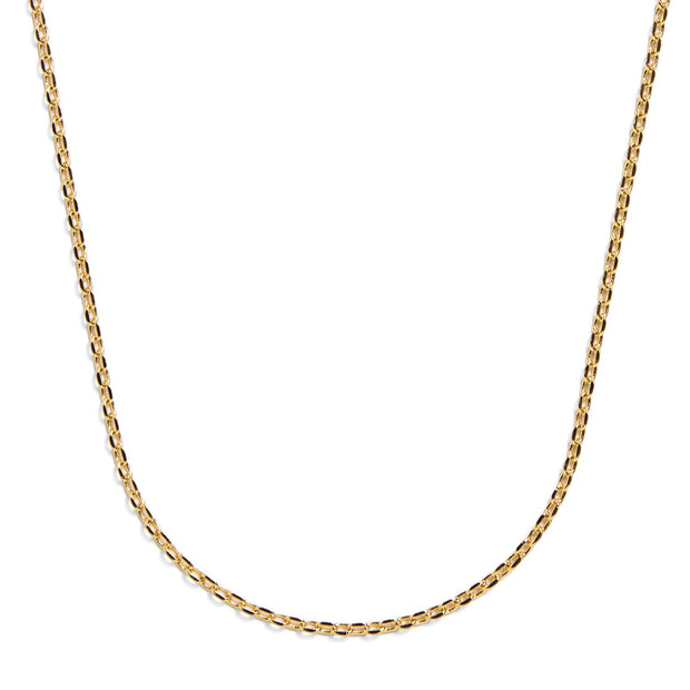 Cable Chain Charm Starter Necklace