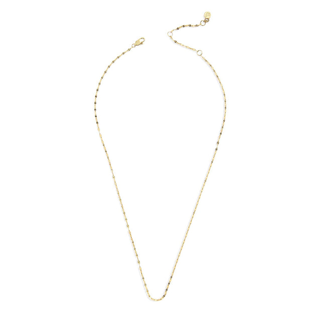 Sparkle Chain Charm Starter Necklace