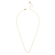 Cable Chain Charm Starter Necklace