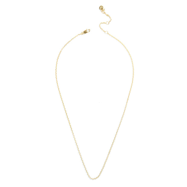 Cable Chain Charm Starter Necklace