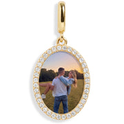 Personalized Pavé Photo Charm — thumbnail 1 of 2