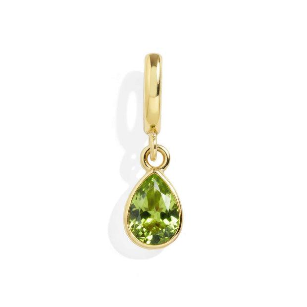 Pear Birthstone Charm