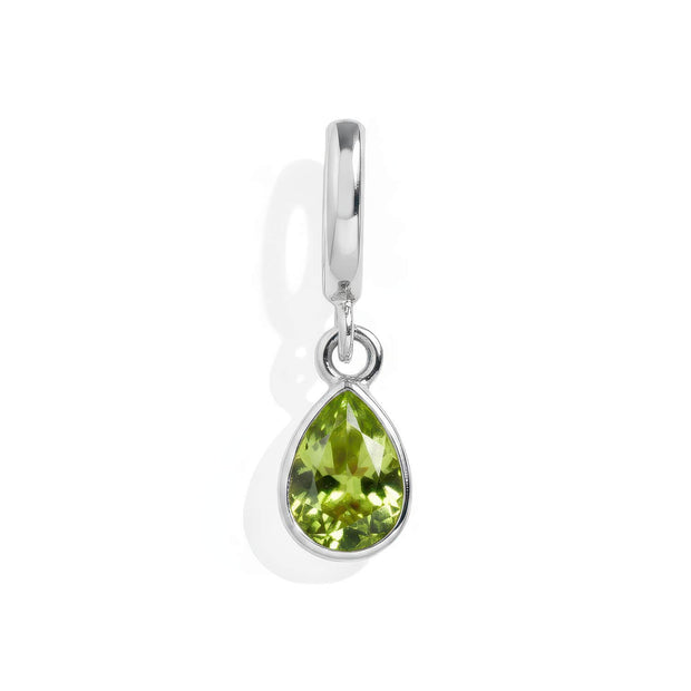 Pear Birthstone Charm