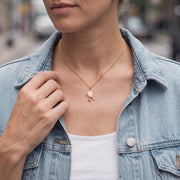 Pickleball Necklace, worn