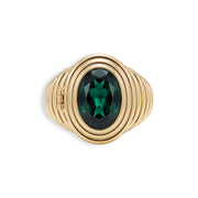 Ribbed Birthstone Locket Ring — thumbnail 5 of 12