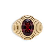 Ribbed Birthstone Locket Ring — thumbnail 7 of 12