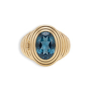 Ribbed Birthstone Locket Ring — thumbnail 11 of 12