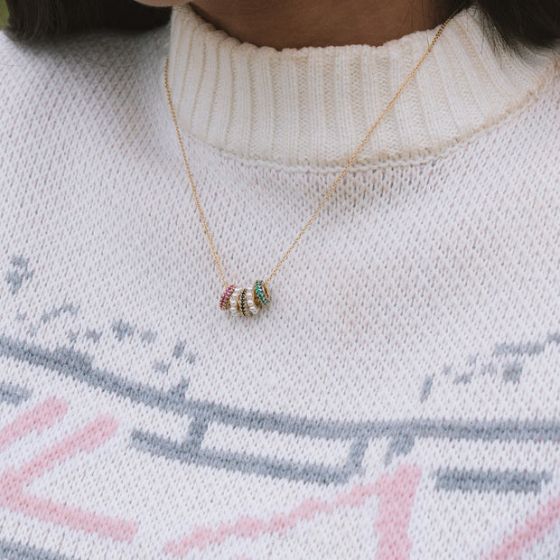 Rondelle Trio Necklace