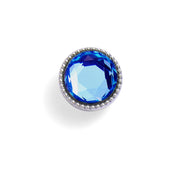 Round Birthstone Charm