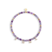 Mini Semi-Precious Personalized Name Bracelet — thumbnail 4 of 11