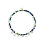 Mini Semi-Precious Personalized Name Bracelet — thumbnail 3 of 11