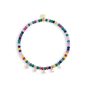 Mini Semi-Precious Personalized Name Bracelet — thumbnail 1 of 11
